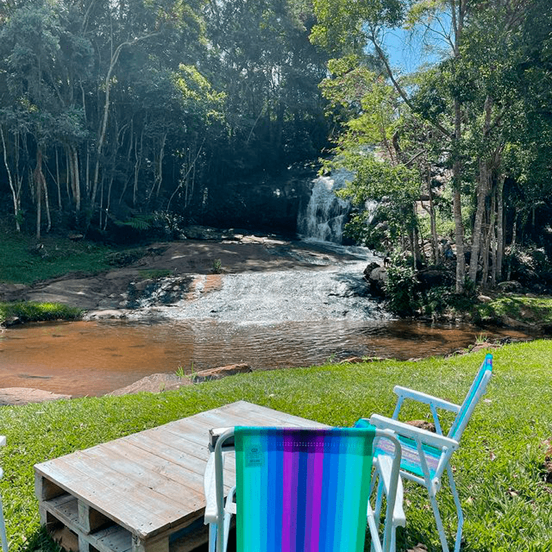 Cachoeiras em Juiz de Fora e região: Cantinho da Cachoeira (Foto: Reprodução @cantinhodacachoeira)